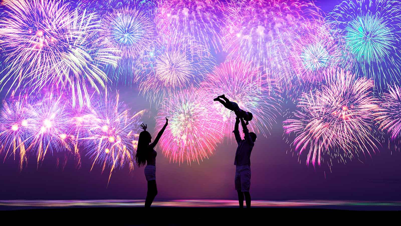 gender reveal fireworks