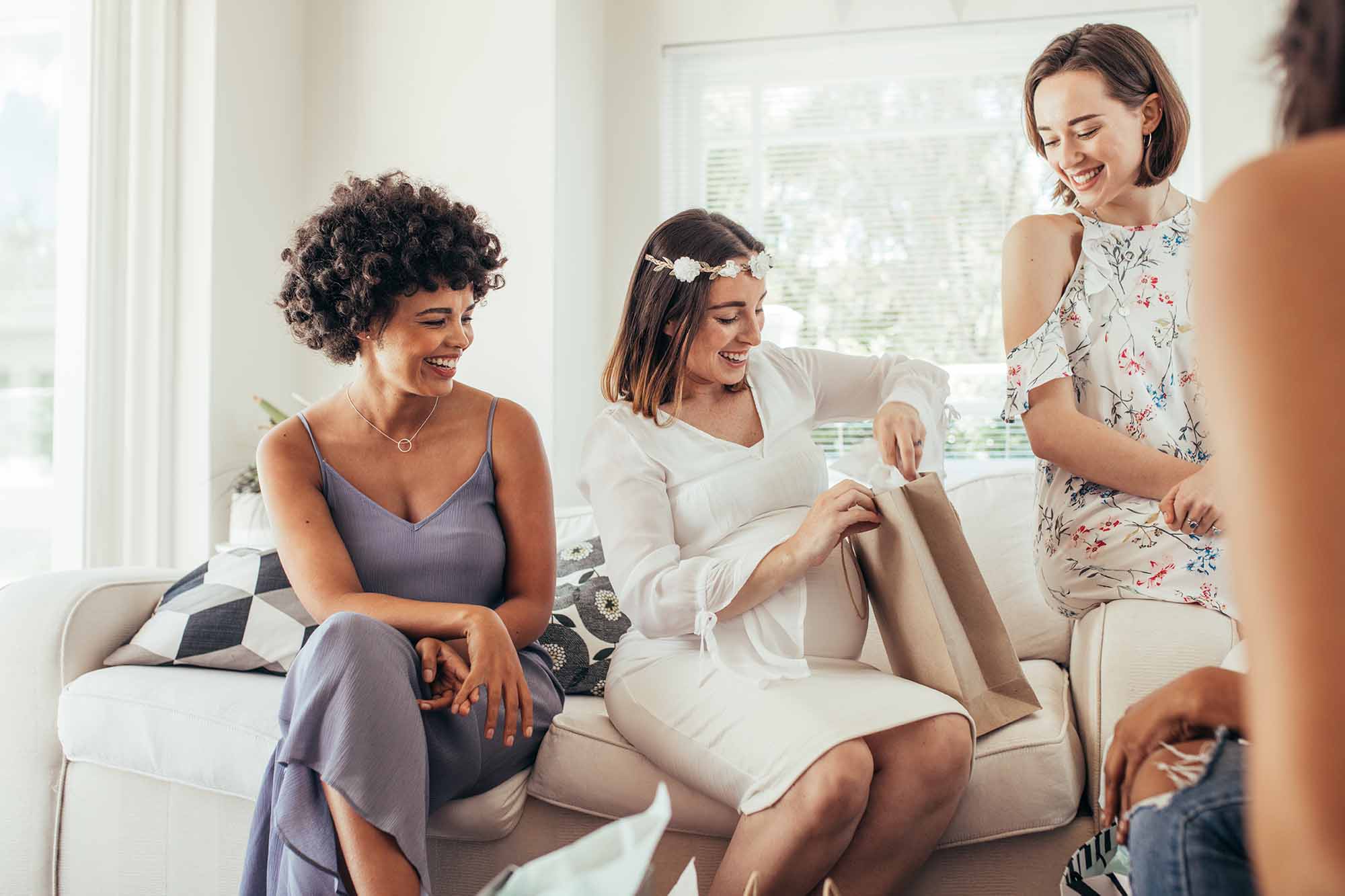 what to wear to a baby shower - fashion at a baby shower